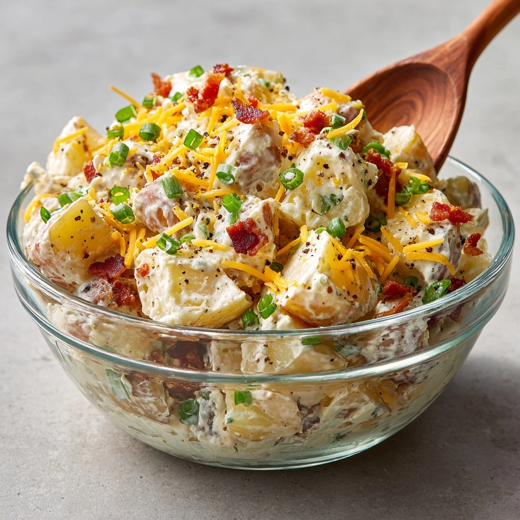 Loaded Baked Potato Salad Recipe - Recipe Image