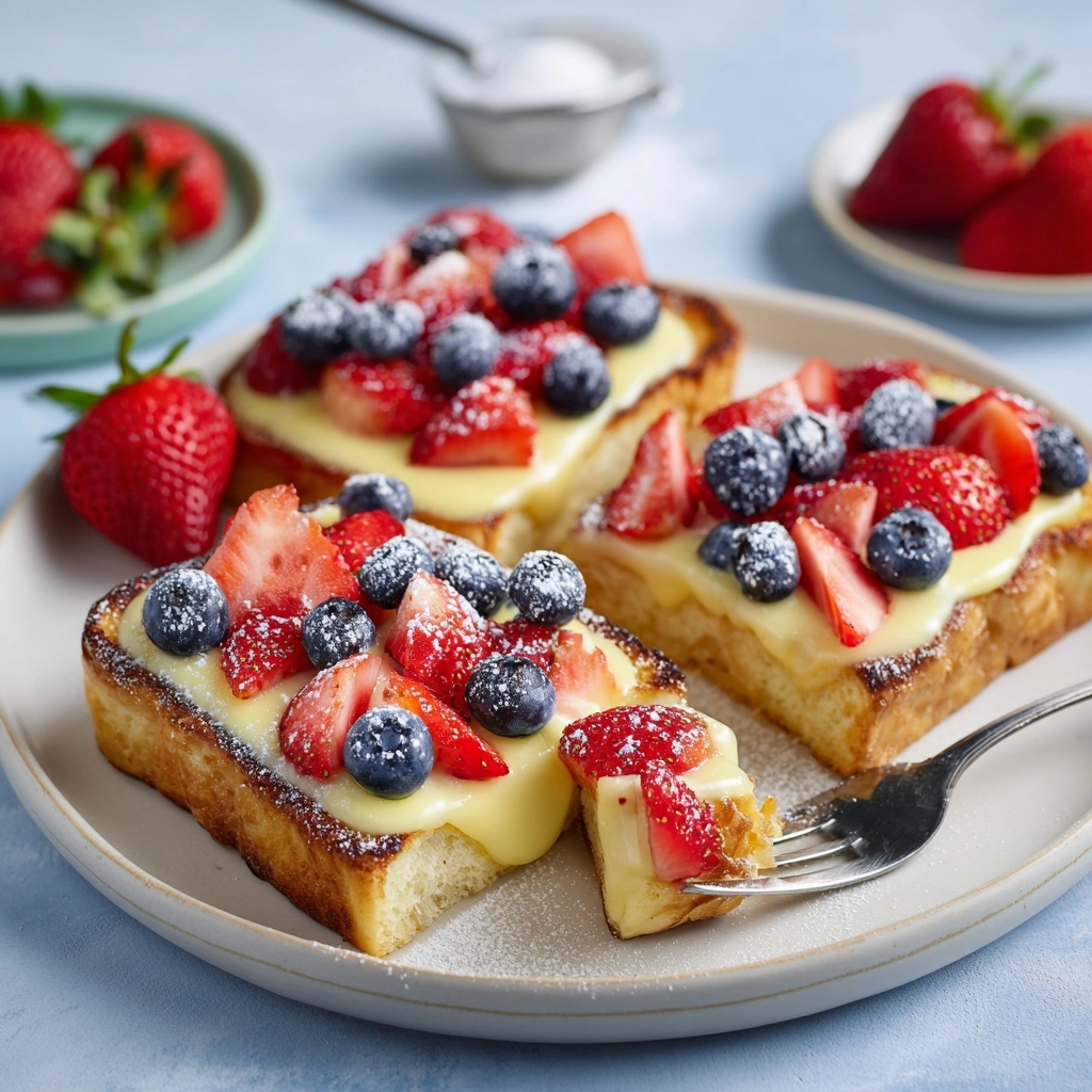 Air Fryer Yogurt Custard Toast Recipe - Recipe Image