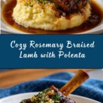 Rosemary Braised Lamb Shanks with Creamy Polenta Recipe
