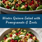 Winter Rainbow Quinoa Salad Recipe