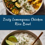 Lemongrass Chicken with Rice and Zucchini Recipe