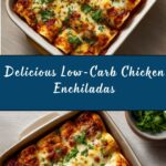 Low-Carb Chicken Enchiladas Recipe