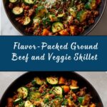 Ground Beef Zucchini Sweet Potato Skillet Recipe