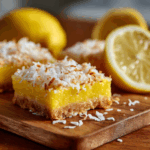 Toasted Coconut Lemon Bars
