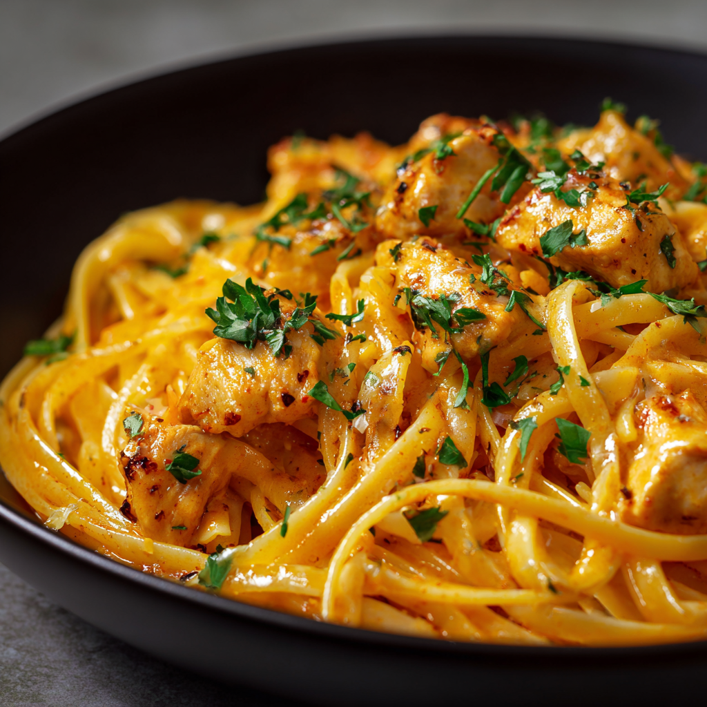 Cowboy Butter Chicken Linguine Recipe