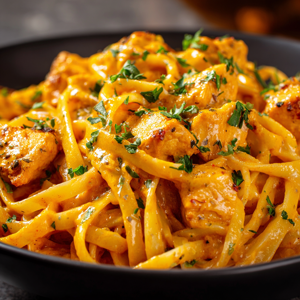 Cowboy Butter Chicken Linguine Recipe