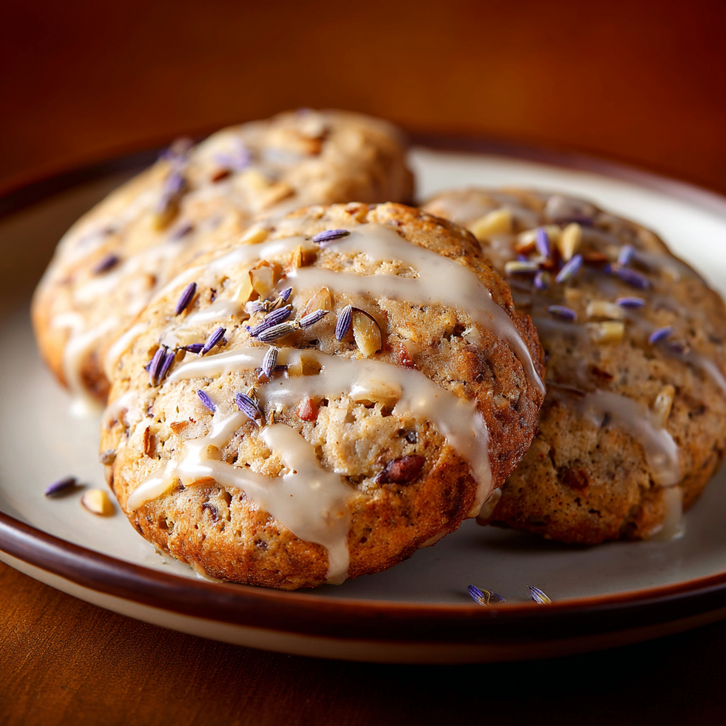 Lavender Honey Crunch Cookies