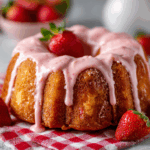 Strawberry Pound Cake