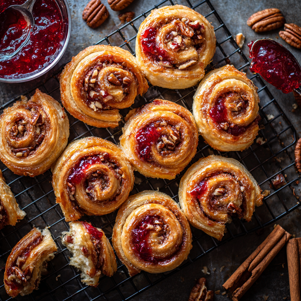 Raspberry Rugelach