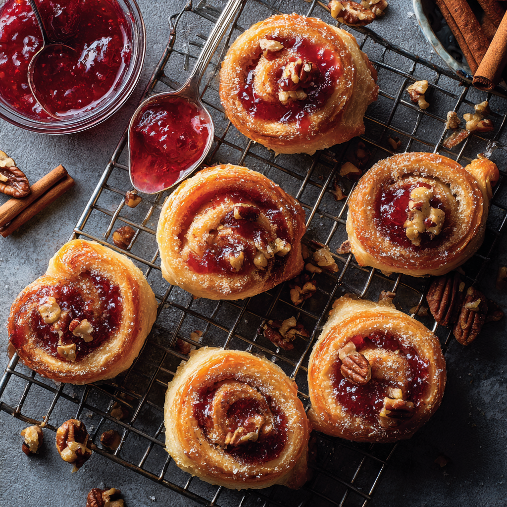 Raspberry Rugelach