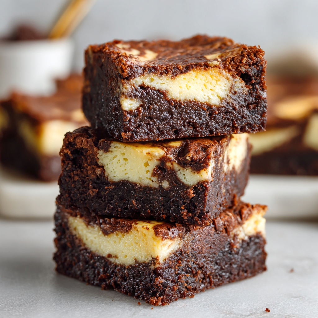 Cheesecake Brownies