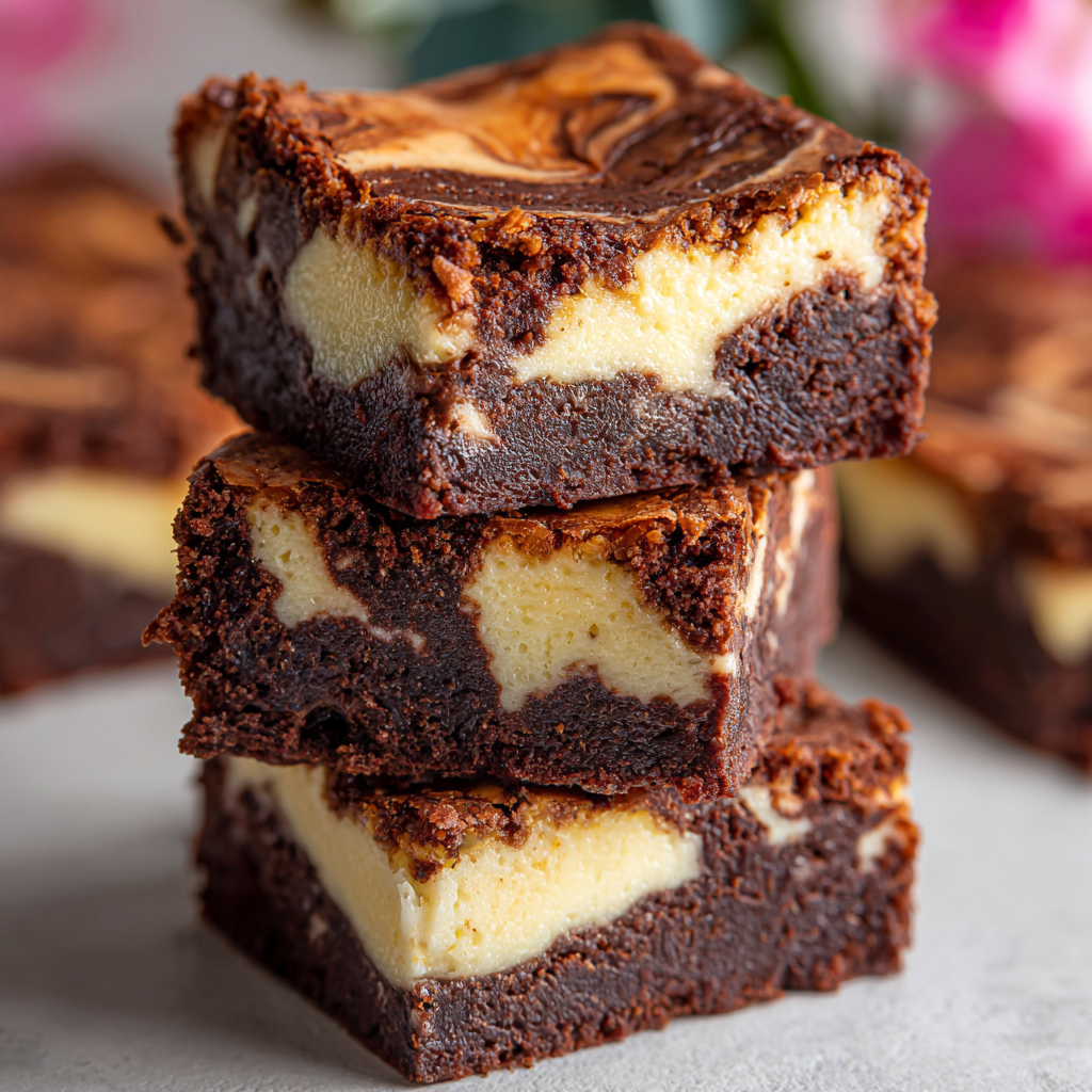 Cheesecake Brownies