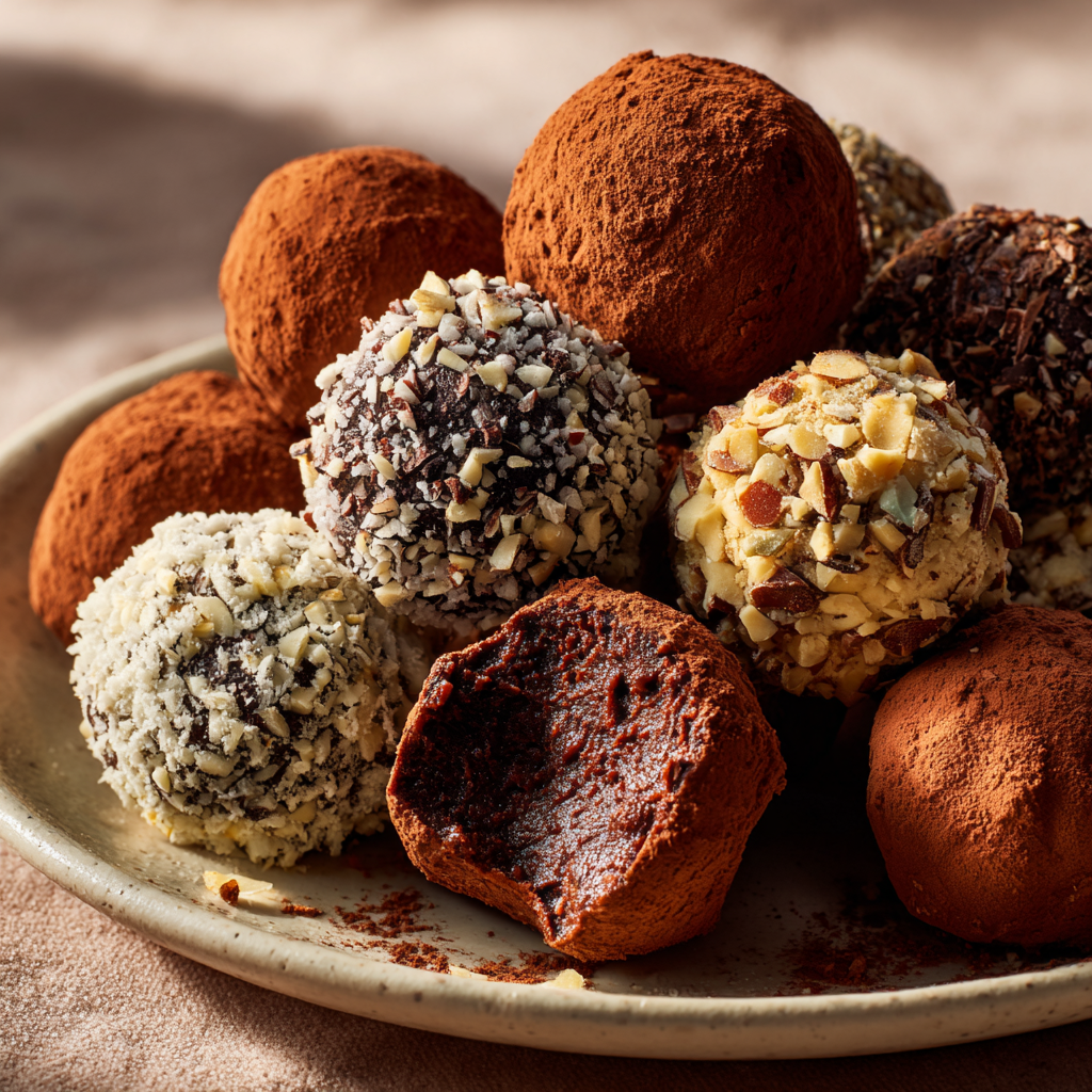 Dark Chocolate Truffles