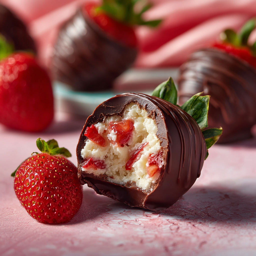 Strawberry Yogurt Bites