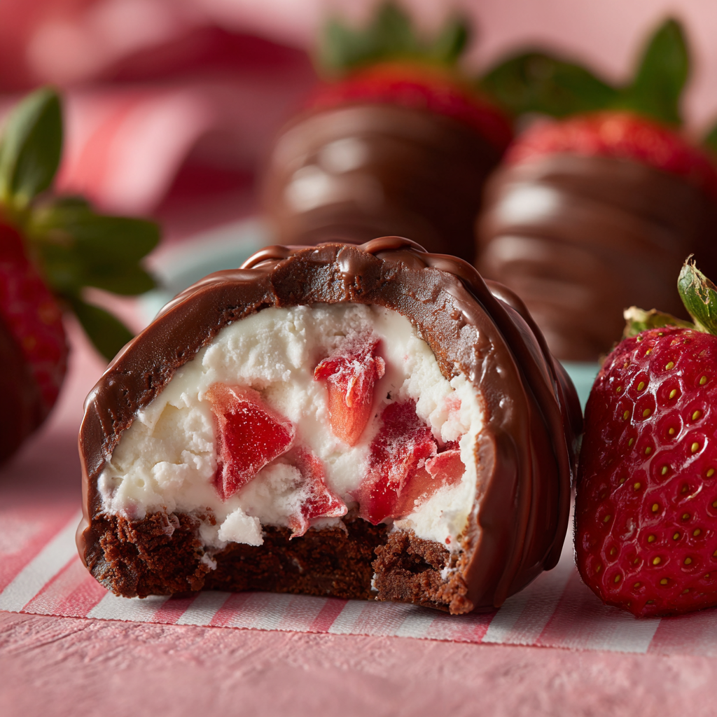 Strawberry Yogurt Bites