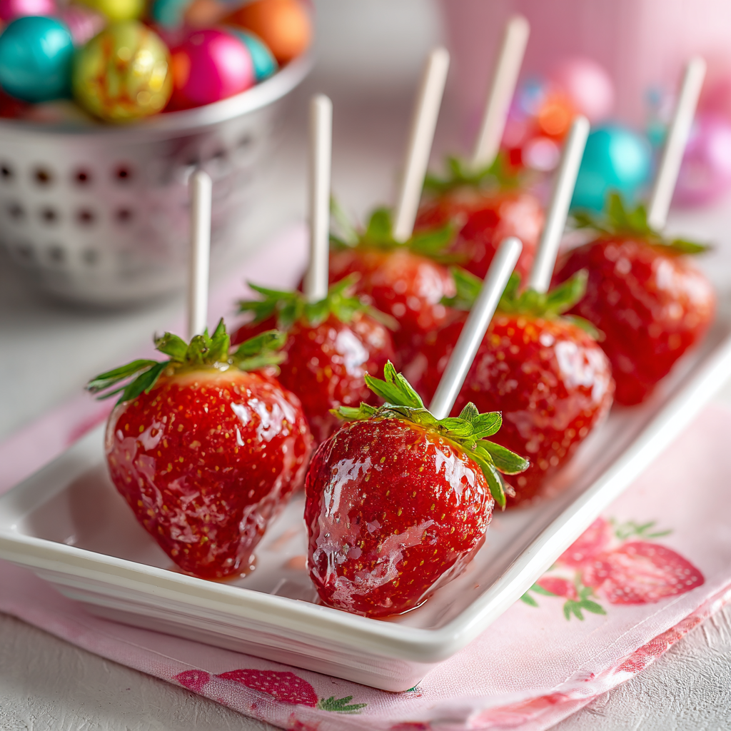 Candied Strawberries