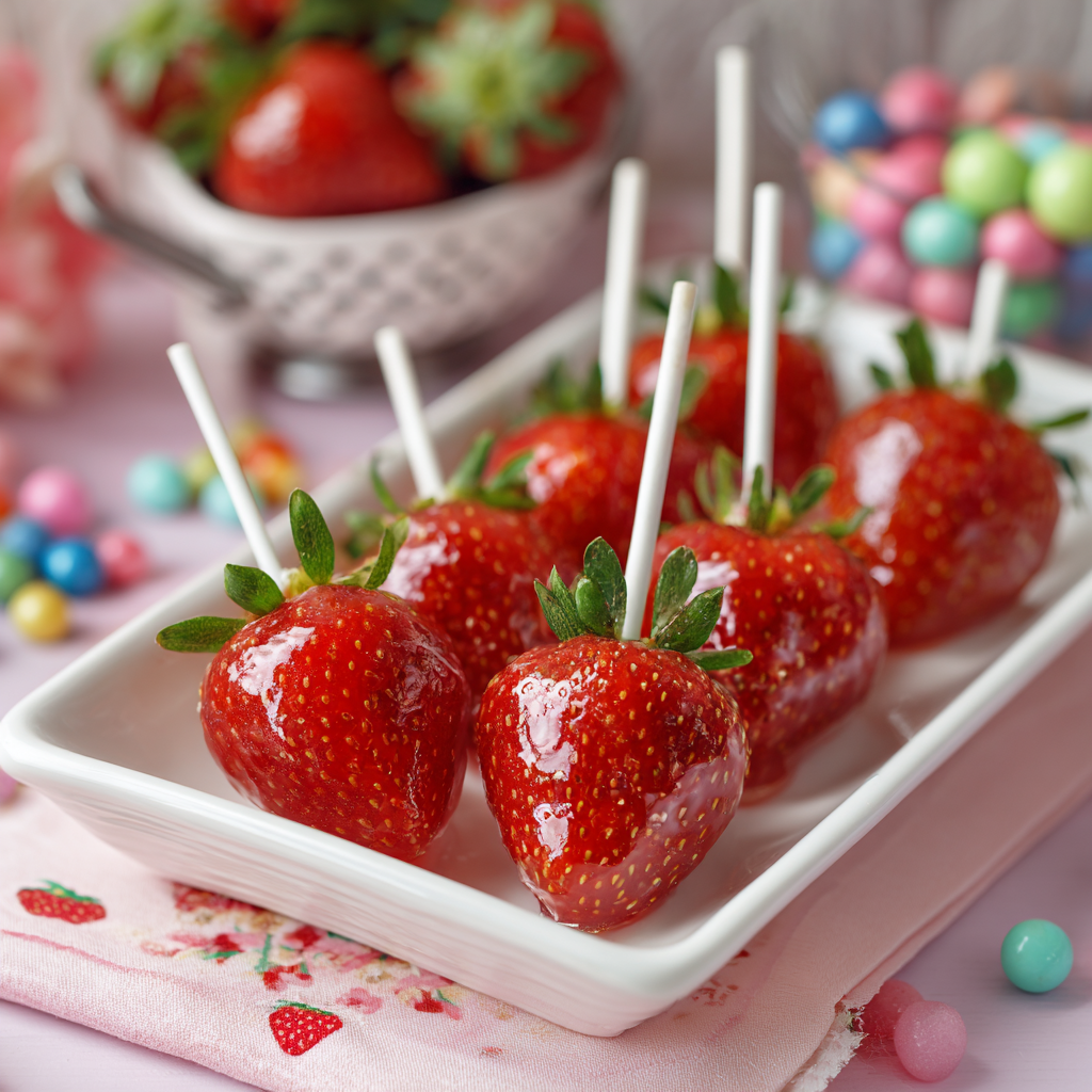 Candied Strawberries
