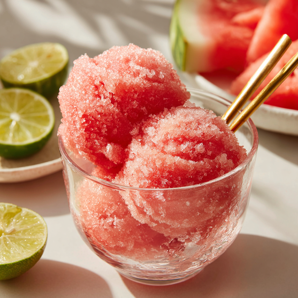 Watermelon Sorbet Recipe