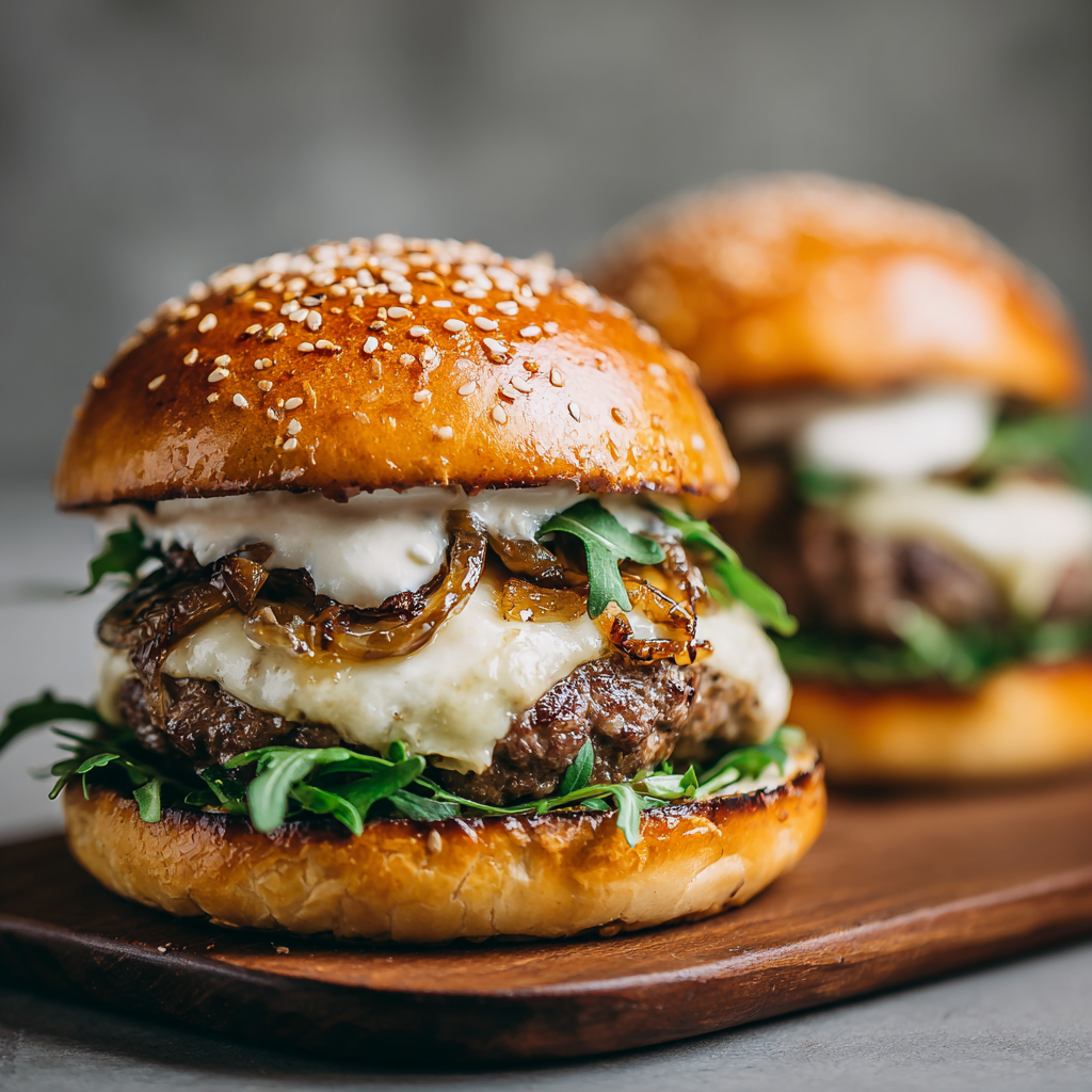 French Onion Burgers