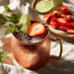 Strawberry Moscow Mule Recipe (Quick + Easy!)