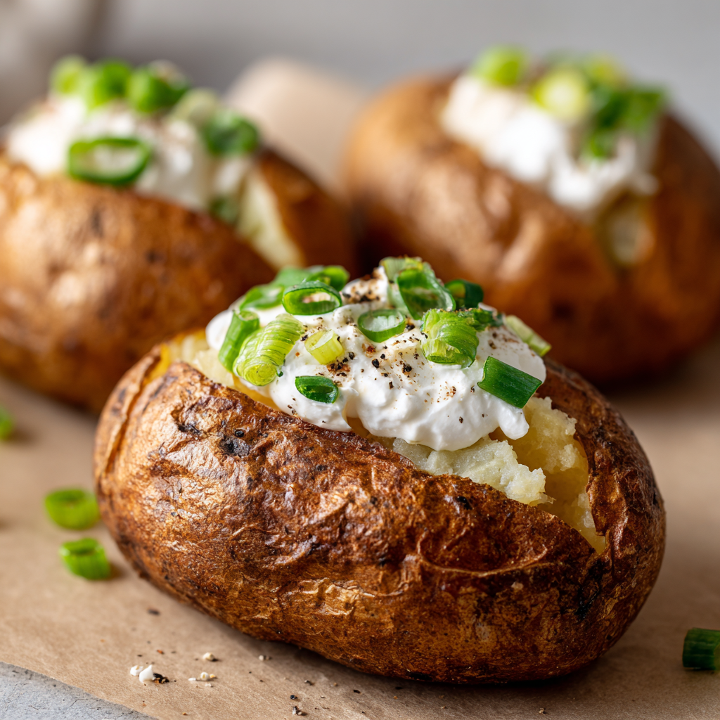 Instant Pot Baked Potatoes (with Crispy Skins!!)