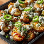 Smashed Buffalo Potatoes