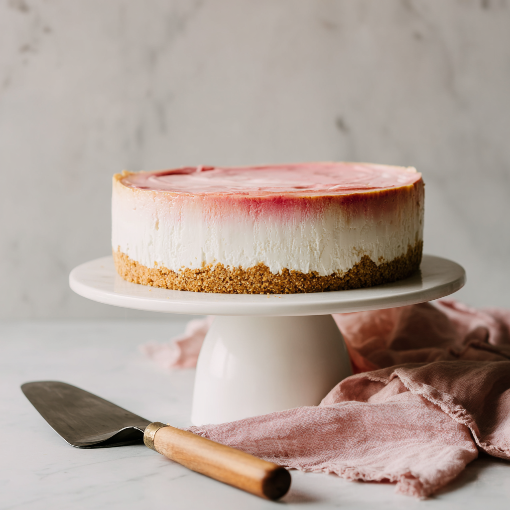 No Bake Rhubarb Cheesecake | Entertaining with Wine 8 No Bake Rhubarb Cheesecake | Entertaining with Wine