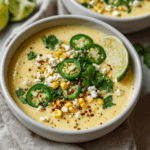 Creamy Mexican Street Corn Soup