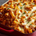 Baked Rigatoni Pasta Recipe