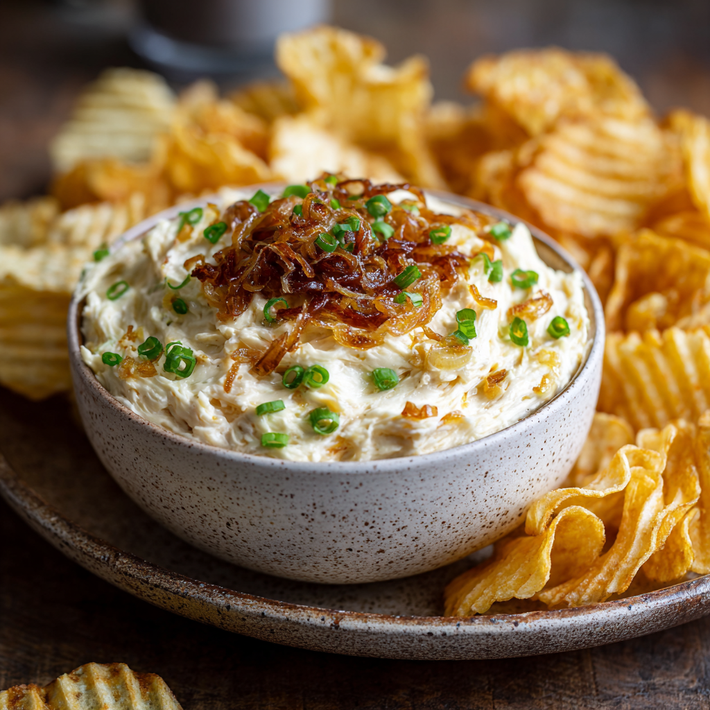 Greek Yogurt French Onion Dip 8 Greek Yogurt French Onion Dip