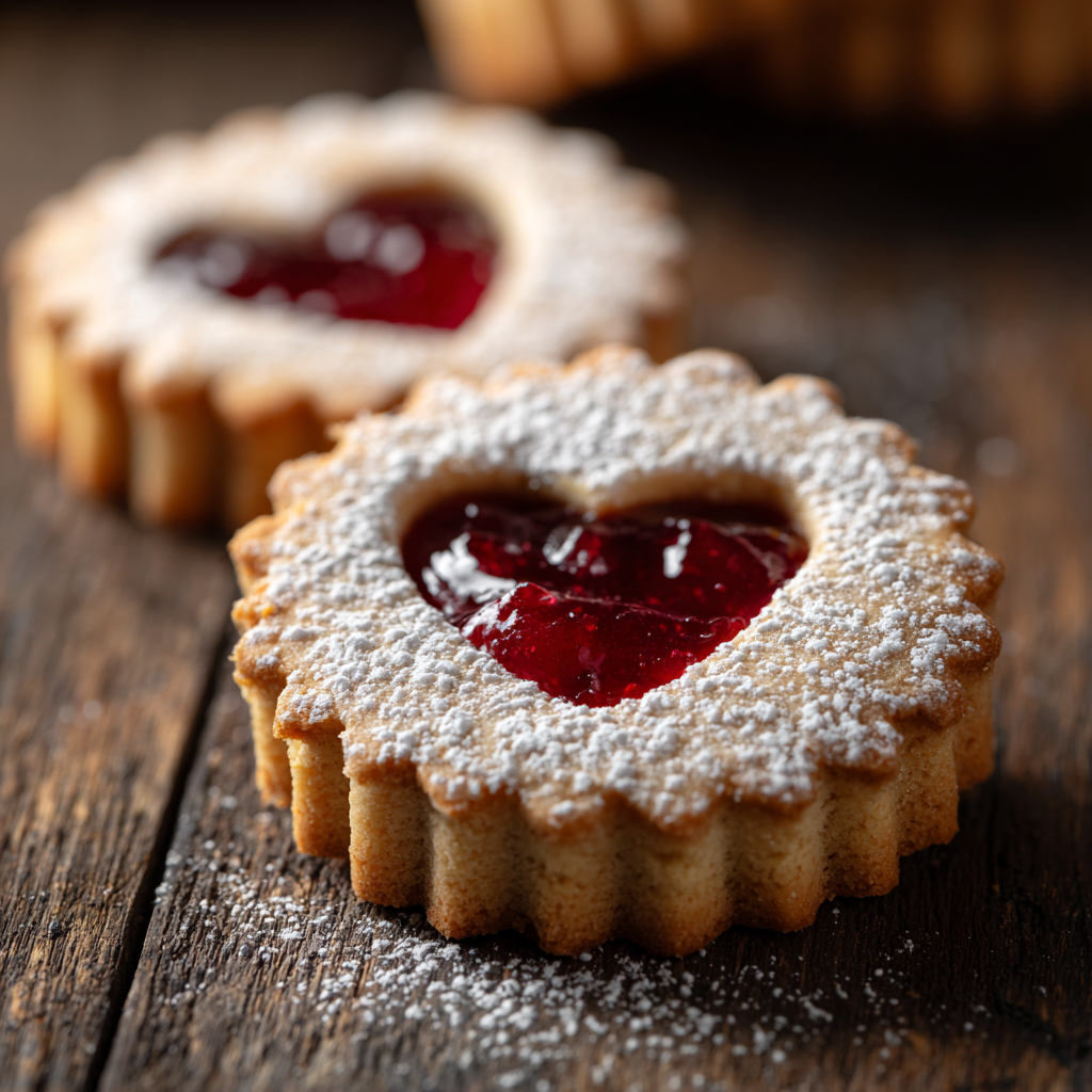 Linzer Cookies