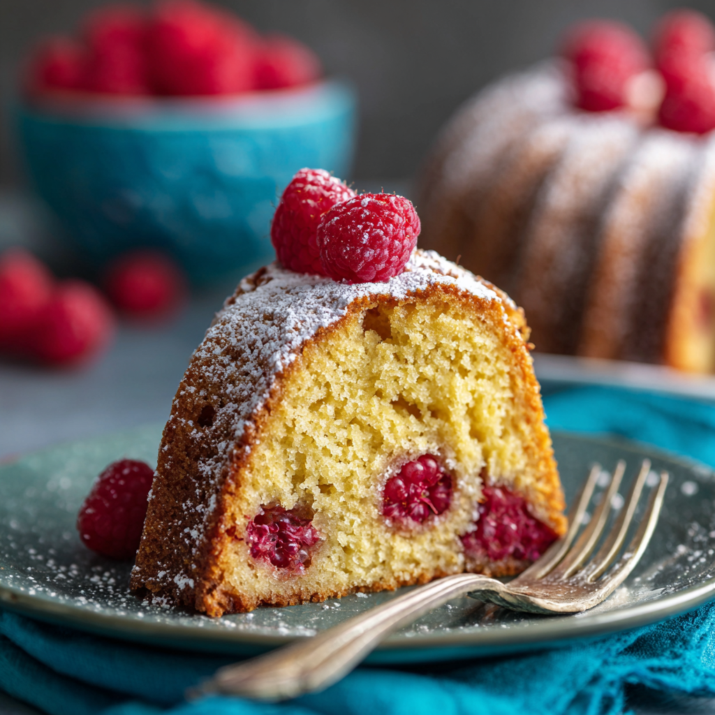 Zucchini Raspberry Cake Recipe