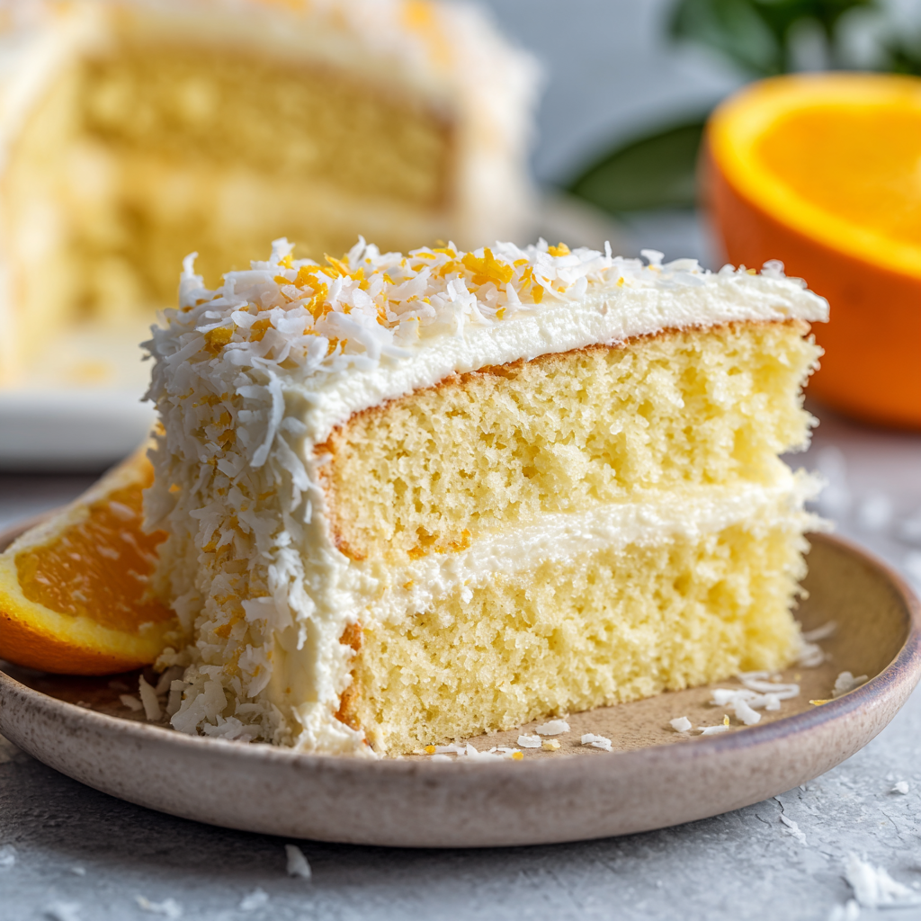Old Fashioned Orange Cake