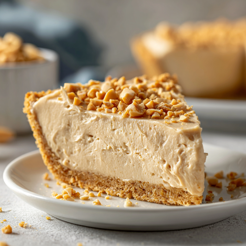 Old Fashioned Peanut Butter Pie