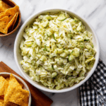 Cabbage Salad with Indian Green Chutney Dressing