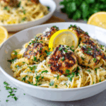 Chicken Piccata Meatballs