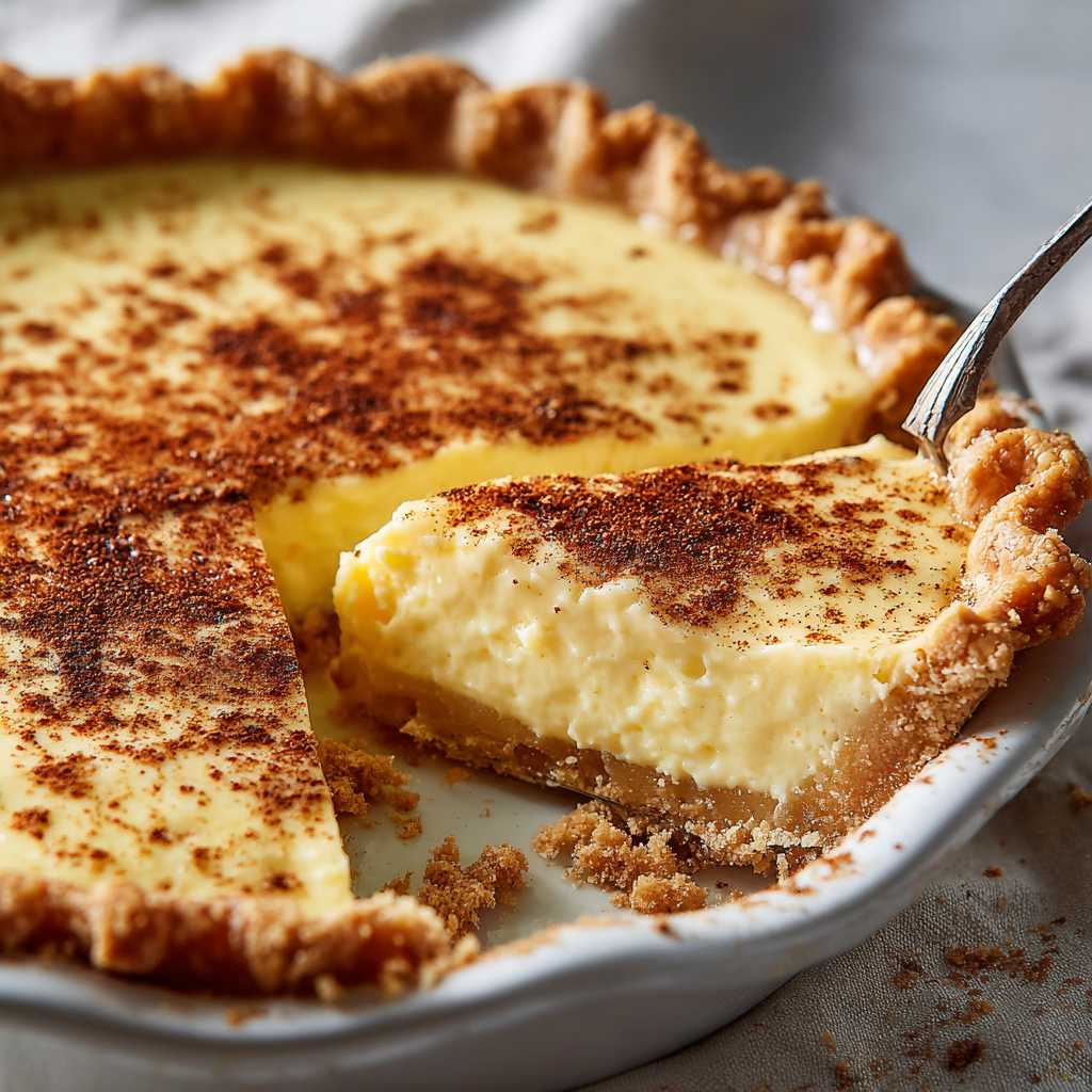 Classic Vanilla Custard Pie