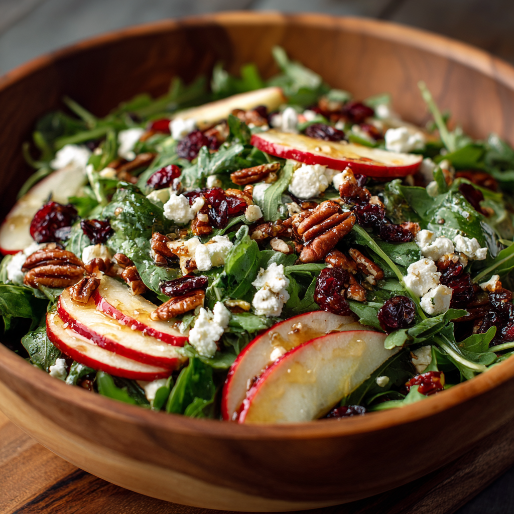 Honeycrisp Apple and Feta Salad