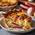 Rhubarb Custard Pie