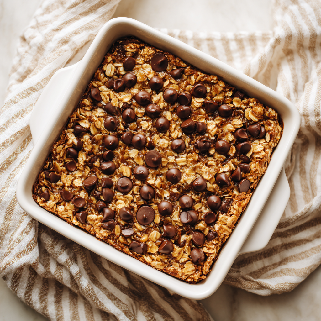 Chocolate Chip Peanut Butter Granola Cookie Bars