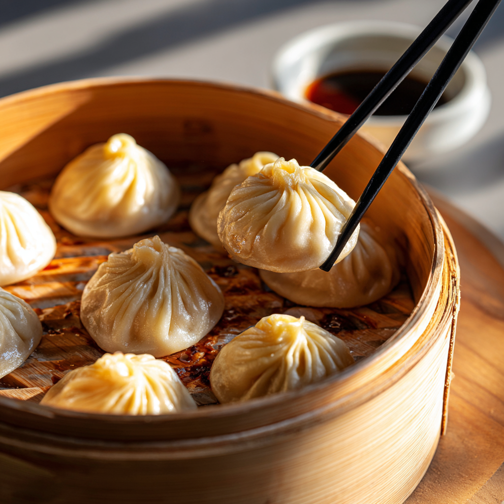 Soup Dumplings (Xiao Long Bao) 8 Soup Dumplings (Xiao Long Bao)