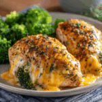 Broccoli Cheddar Stuffed Chicken