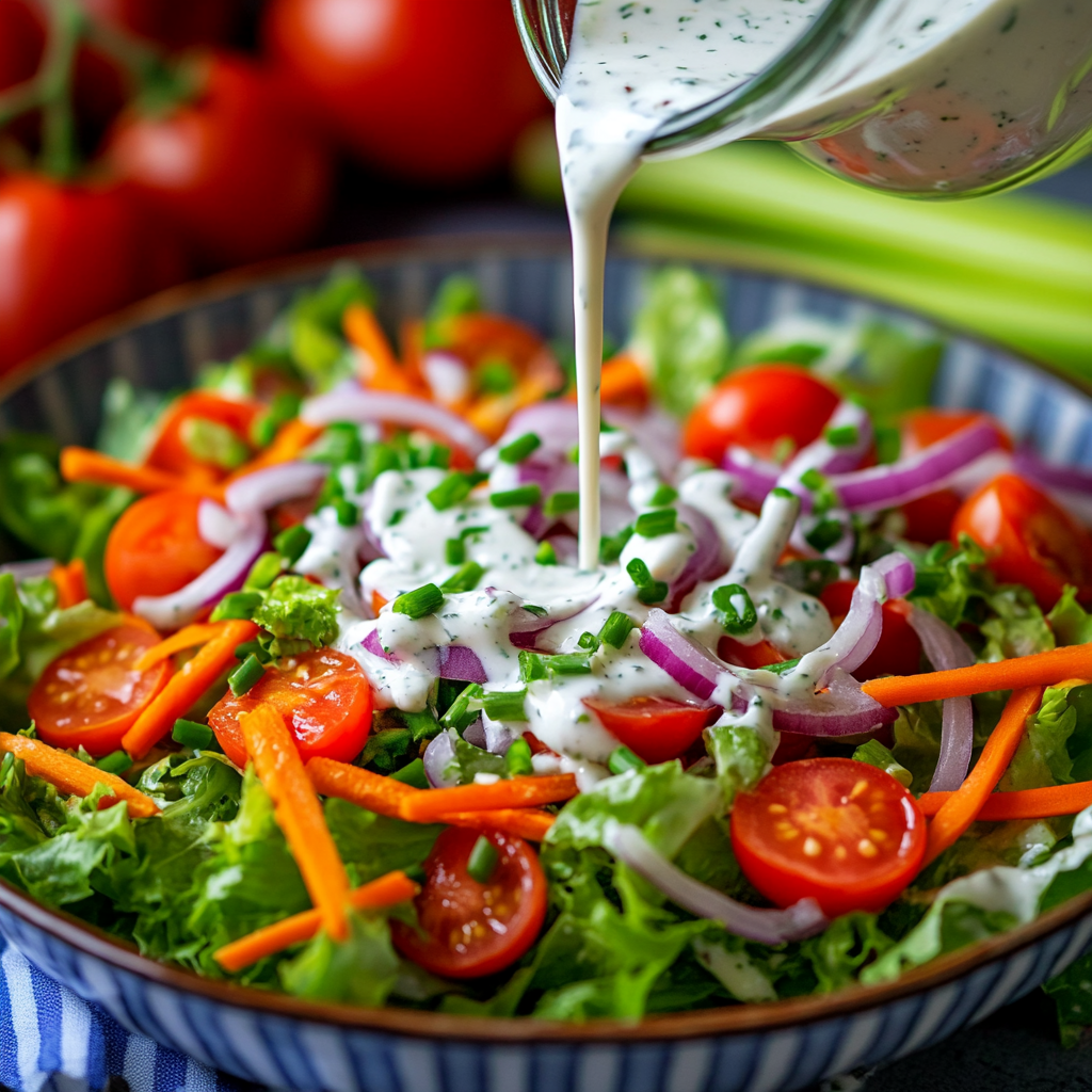 Homemade Light Ranch Dressing