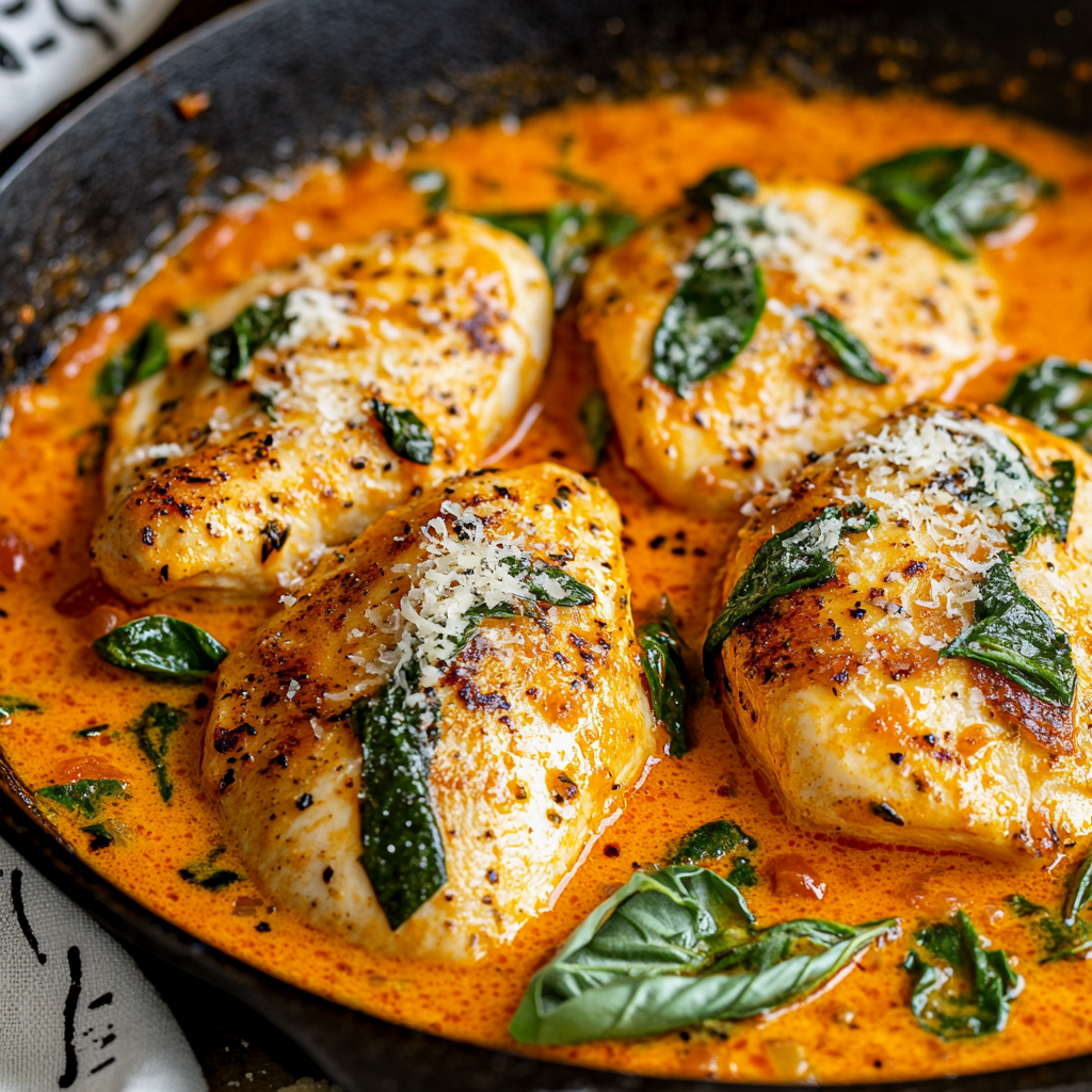 Creamy Tomato Basil Chicken