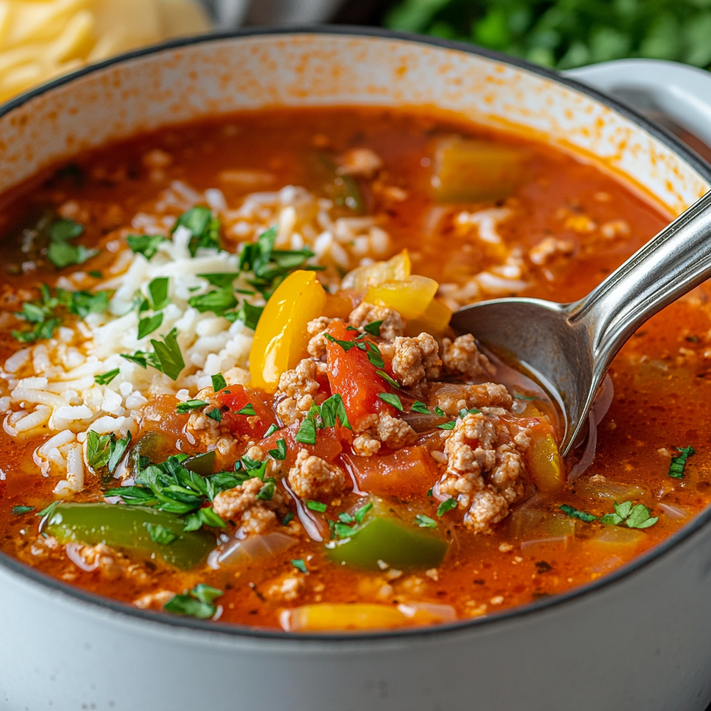 Stuffed Pepper Soup Recipe