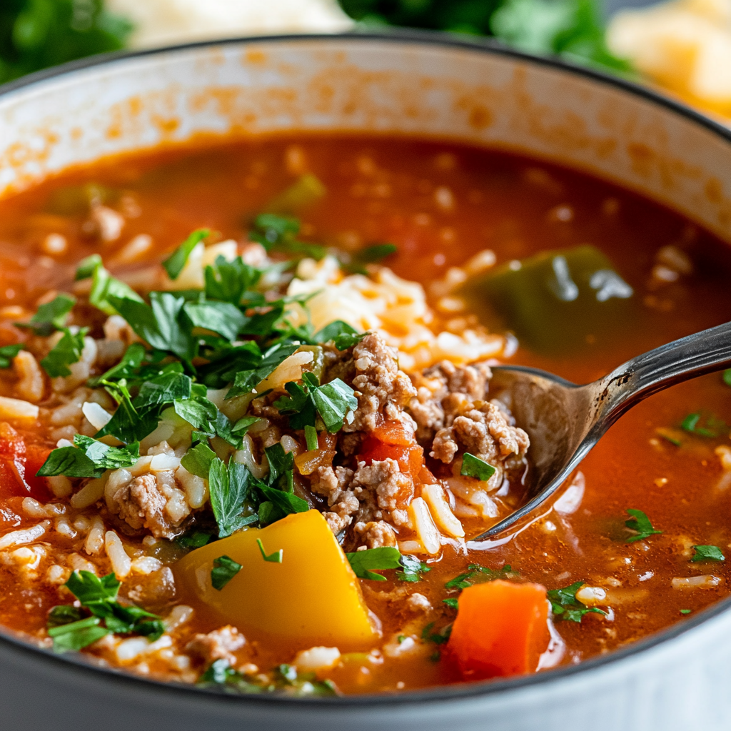 Stuffed Pepper Soup Recipe