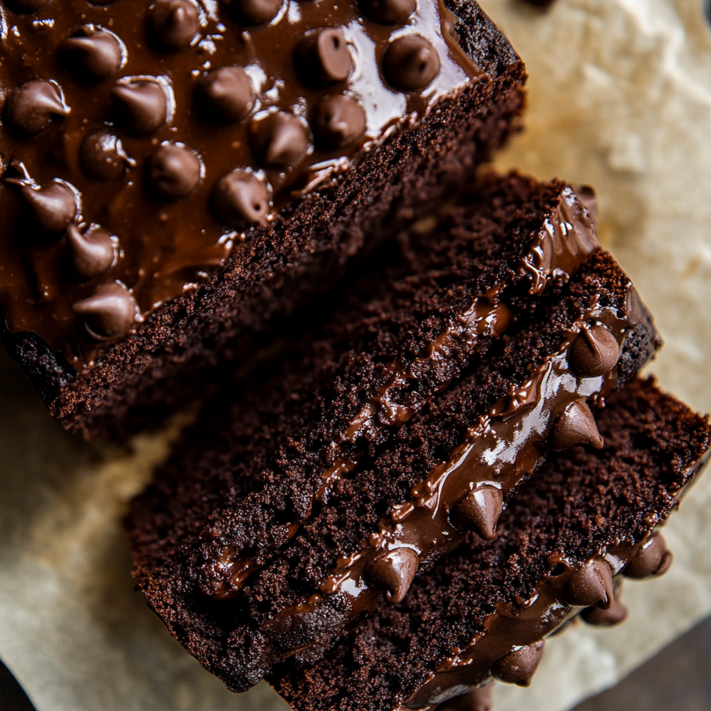 Triple Chocolate Banana Bread