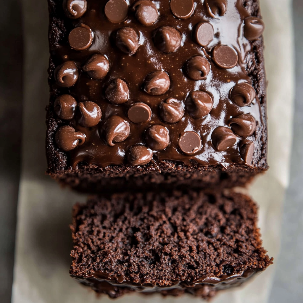 Triple Chocolate Banana Bread