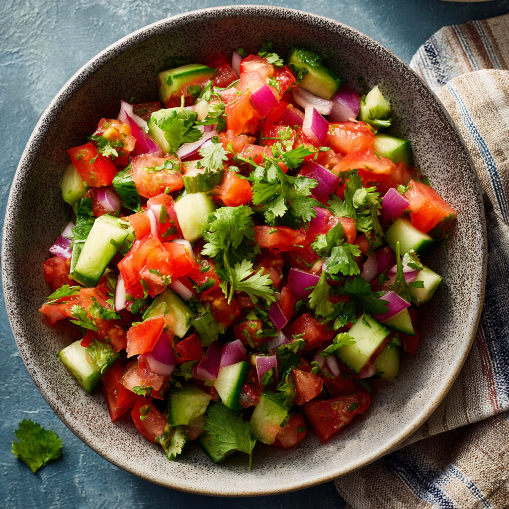 Kachumber (Authentic Indian Cucumber Salad) 8 Kachumber (Authentic Indian Cucumber Salad)