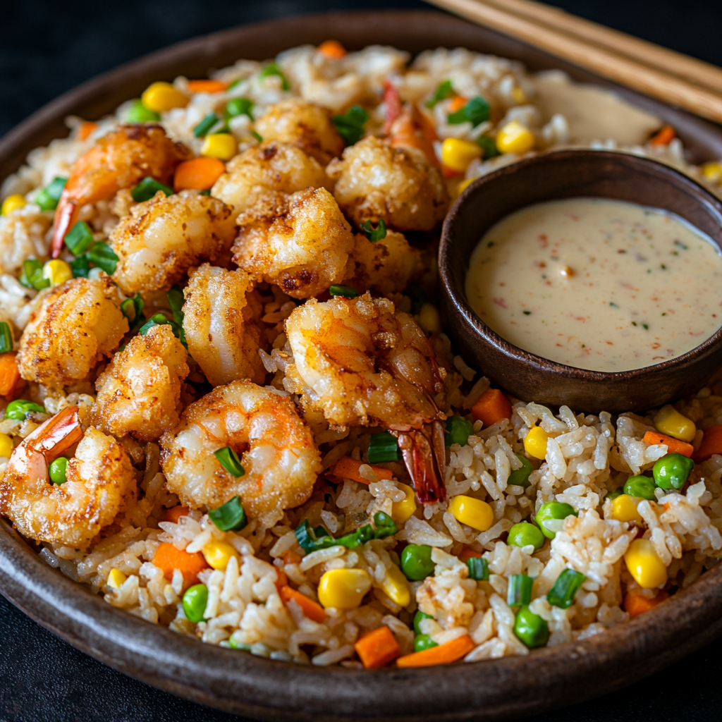 Hibachi Shrimp Fried Rice